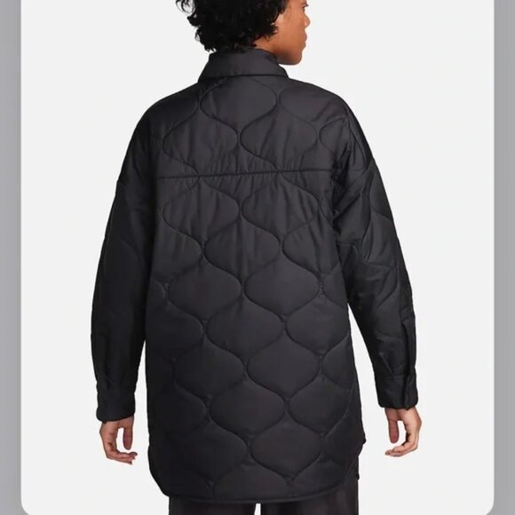 NWT Nike Sportswear Essential Quilted Trench Jacket - Picture 2 of 8